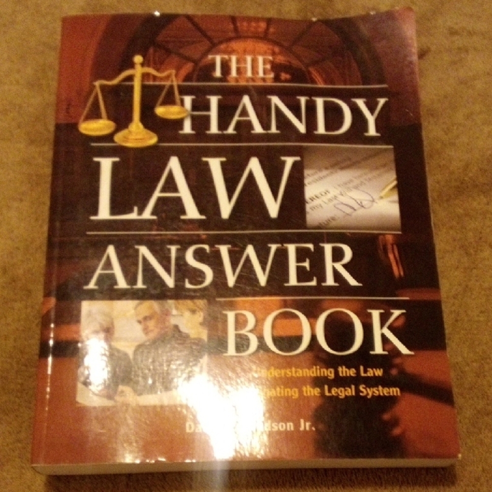 The Handy Law Answer Book - Picture 2 of 4